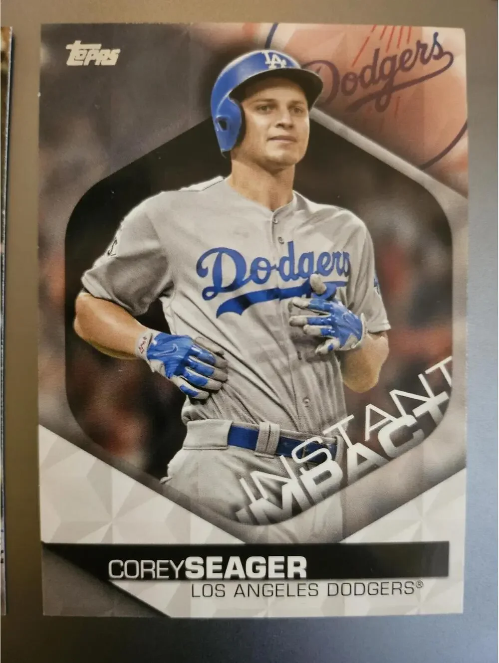COREY SEAGER 2018 Topps Series 2 INSTANT IMPACT - LOS ANGELES DODGERS - #II-11 - Picture 1 of 2